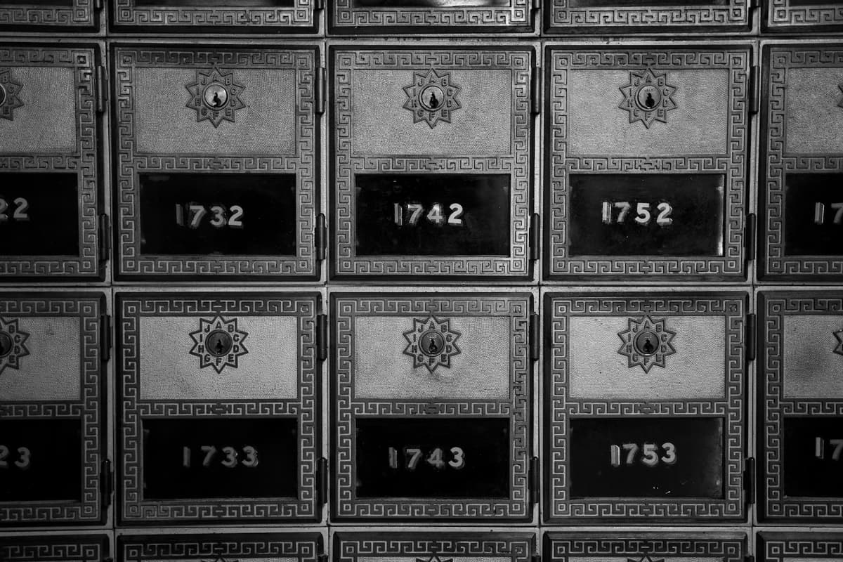 black and white abstract painting