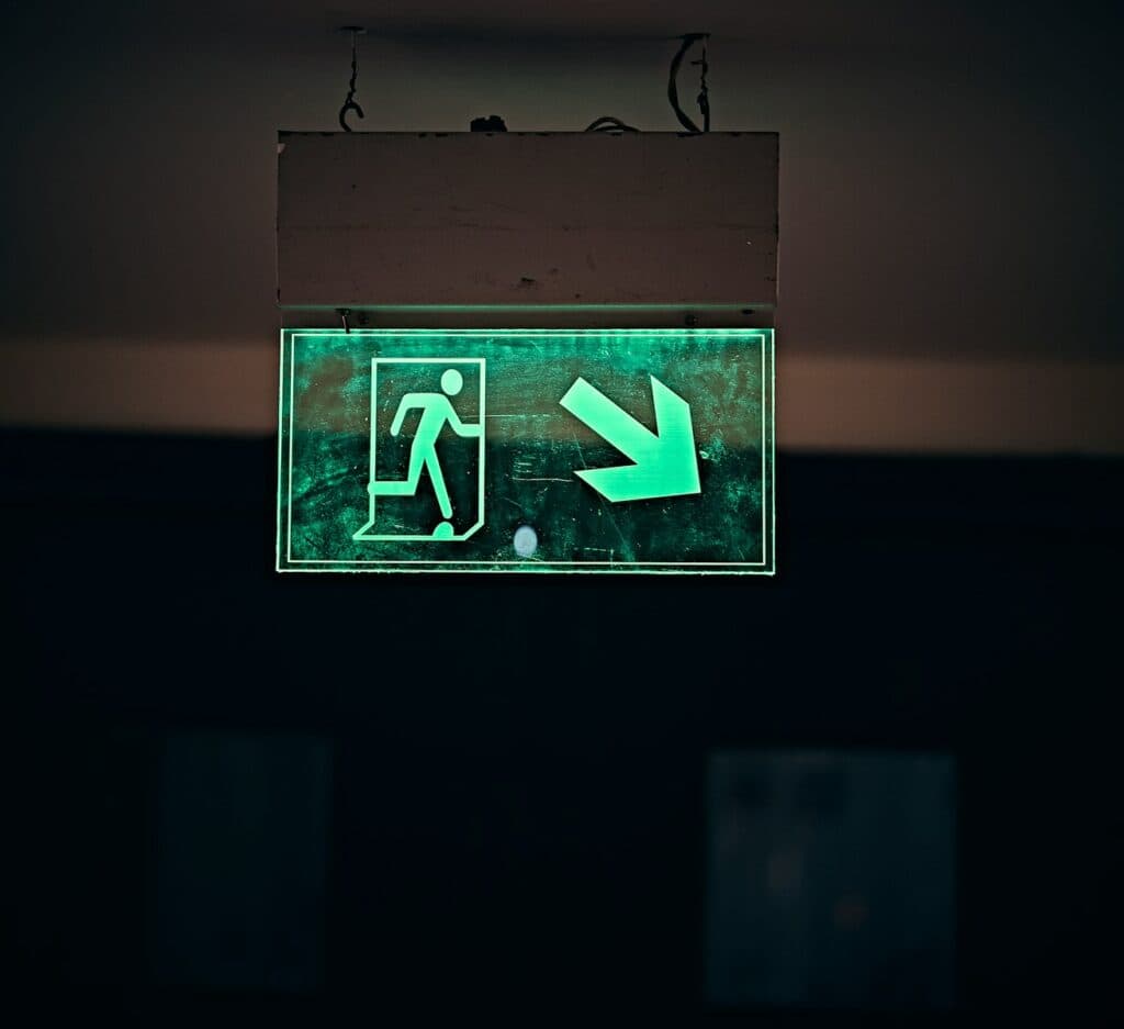 black and green kanji text