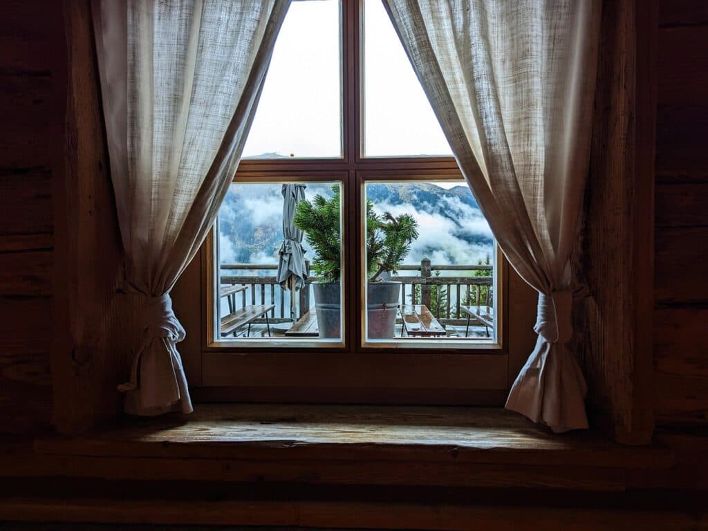 window, building, hut, nature, rustic, wood