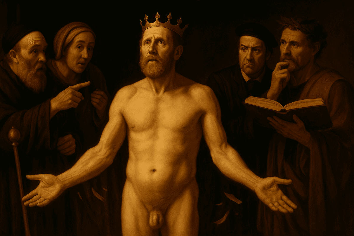 O rei vai nu, ou o estado psicótico da Justiça