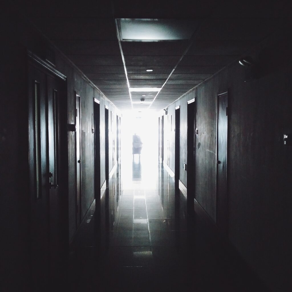 hallway, hospital, medical